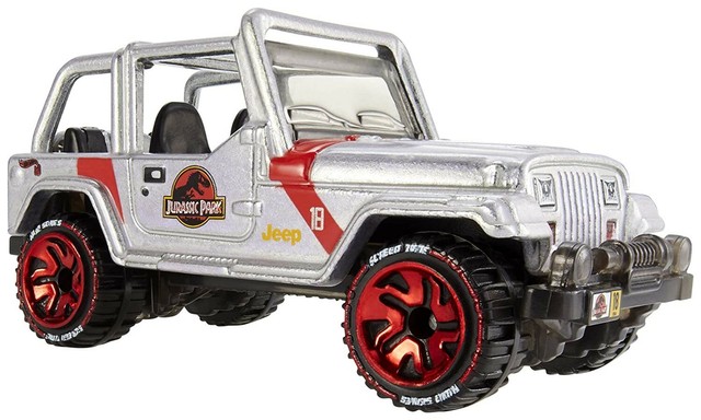 hot wheels jurassic park cars