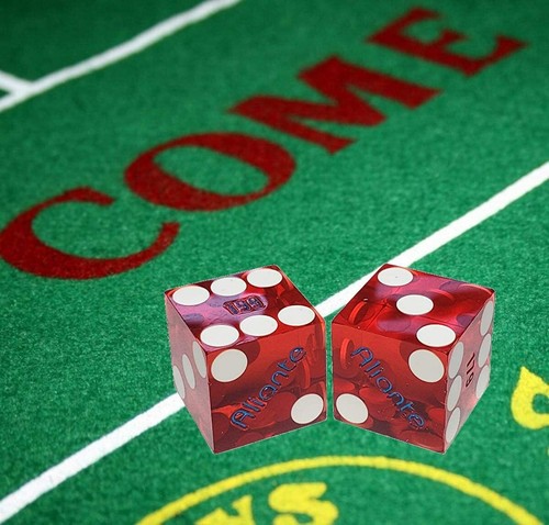 Authentic Las Vegas Casino 19mm Craps Dice Pairs - Matching Serial Numbers - Picture 5 of 125