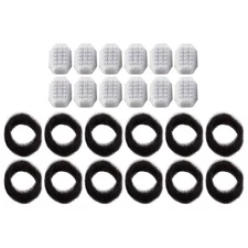 Water Filters For Rellaty and Neareal 108oz/3.2L Pet Water Fountain, 12 Pack