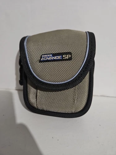 Official Nintendo Gameboy Advance GBA SP Case Square Pouch NO Strap Gray#A2