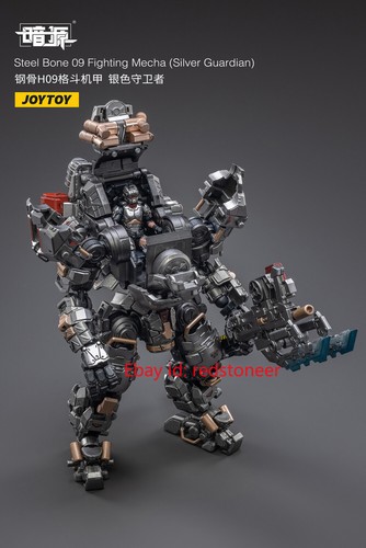 JOYTOY Steel Bone 09 Fighting Mecha (Silver Guardian) 8.5 inch Collectible Toys - Picture 3 of 13
