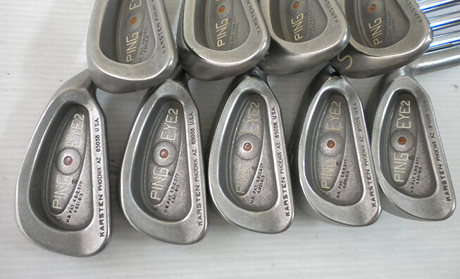 JY 2点セット Golf Iron Set Ping Eye2 Dot Orange ZZ Lite 9pcs 3-S JAPAN | eBay