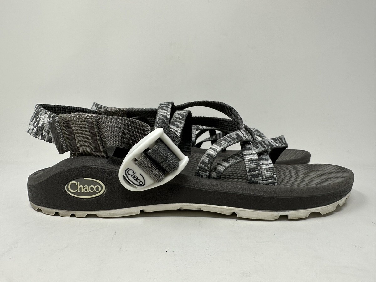 aco☺︎ Chaco ZX1 Classic Women Athletic Braid Gray Sport Outdoor Sandals