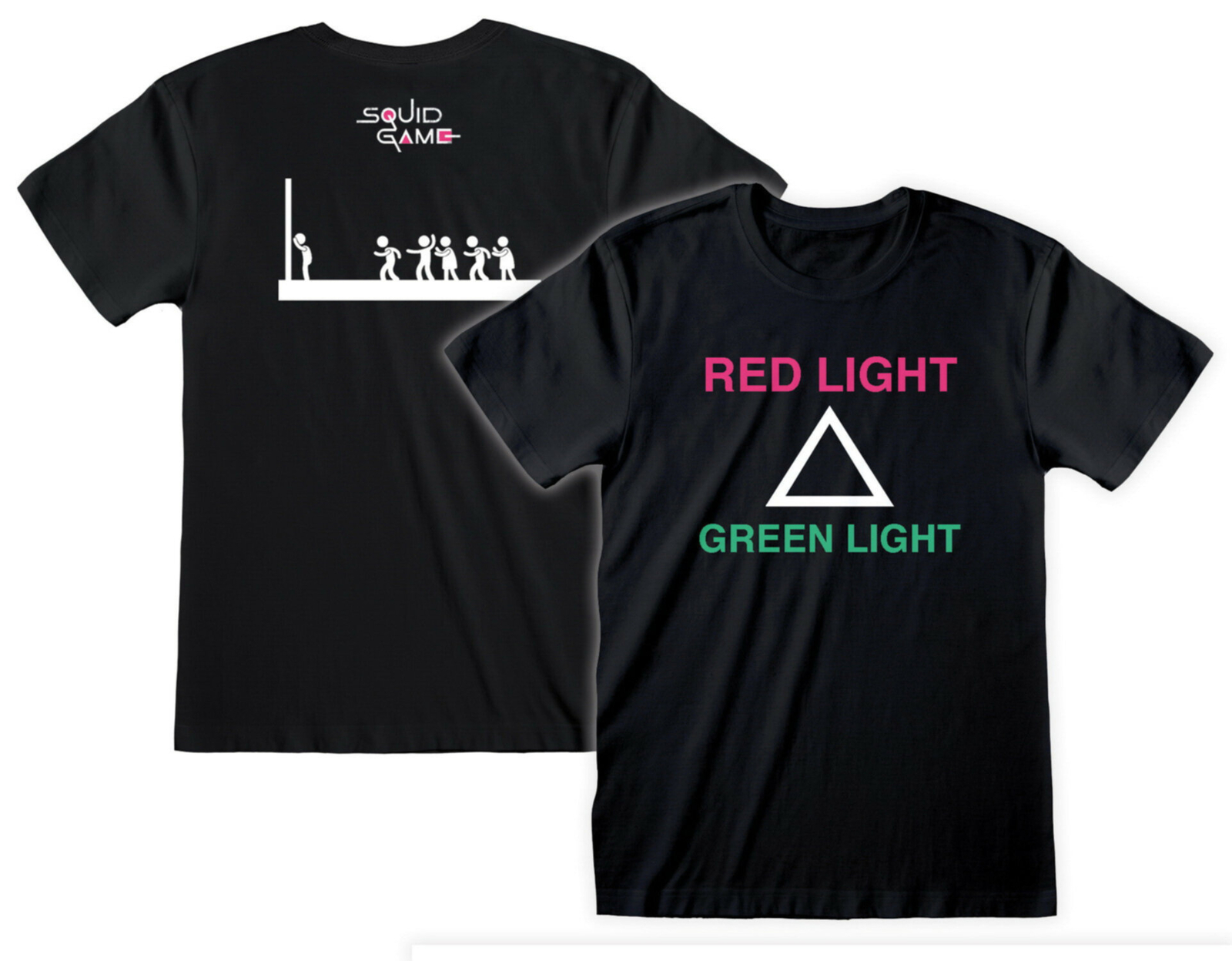Squid Game: Red Light Green Light (With Back Print) (T-Shirt Unisex Tg. L)