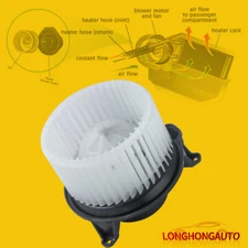 A/C Heater Blower Motor W/ Fan Cage For Chevy Silverado Avalanche Hummer H2