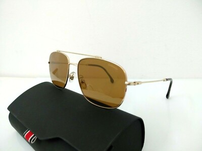 Carrera glasses alone Drop 182 Man Woman Metal Gold $139 mirror | eBay