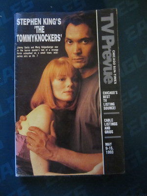 TV Prevue Regional Guide May 1993 Stephen King The Tommyknockers Smits Marg