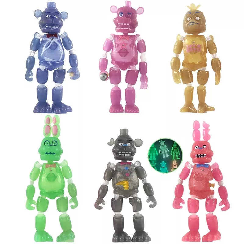 Michellecmm 6PCS A Set Fnaf Five nights at freddy's #39;s 10cm