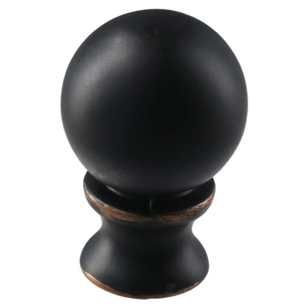 Black lamp finial deals