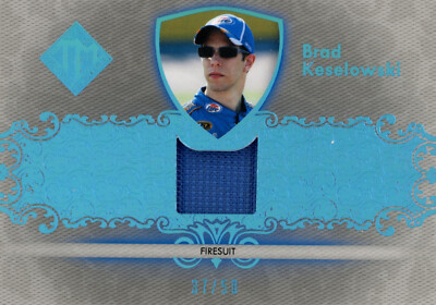 PRESSEAUSWEIS 2012 TOTAL MEMORABILIA BRAD KESELOWSKI #TM-BK 37/50 HOLOFOIL RELIC