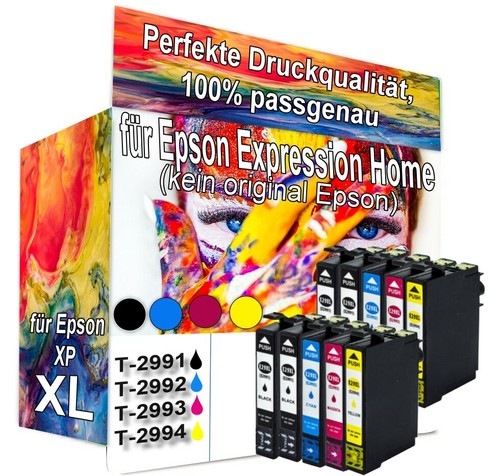 10x cartucho de impresora para Epson xp-235 245 432 435 445 442 430 335 330  342 345 332 - MegaVenta