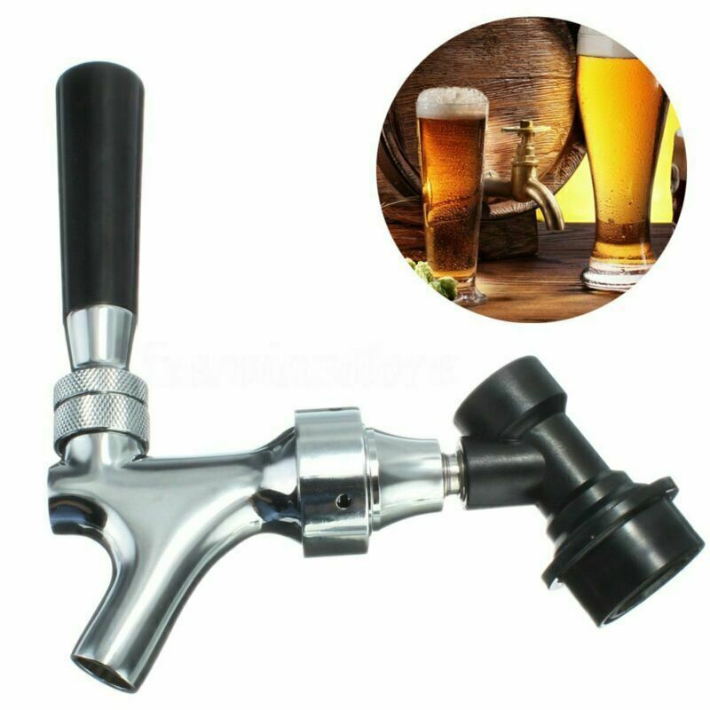 Beer Faucet Ball Lock Kit, Homebrew Draft Beer Tap Cornelius & Corny Keg Liquid Ball Lock Picnic