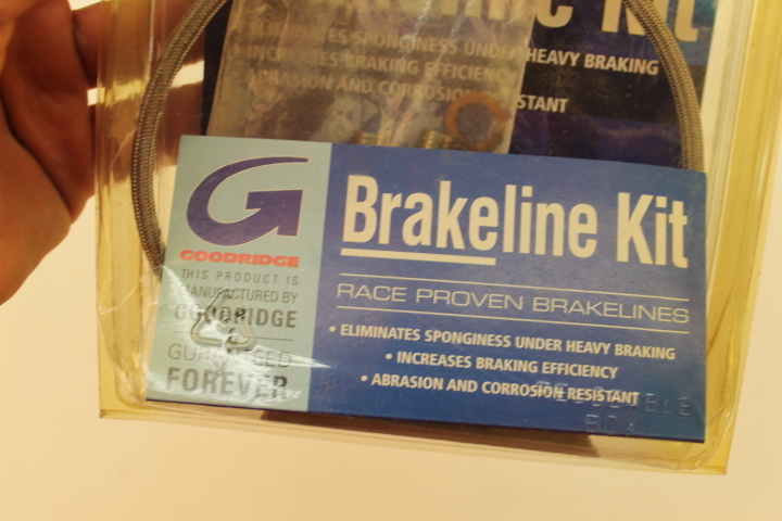 NEW GOODRIDGE KAWASAKI 2006 ZX10R REAR BRAKE LINE KW1669-1RC NEW GOODRIDGE KAWASAKI 2006 ZX10R REAR BRAKE LINE KW1669-1RC