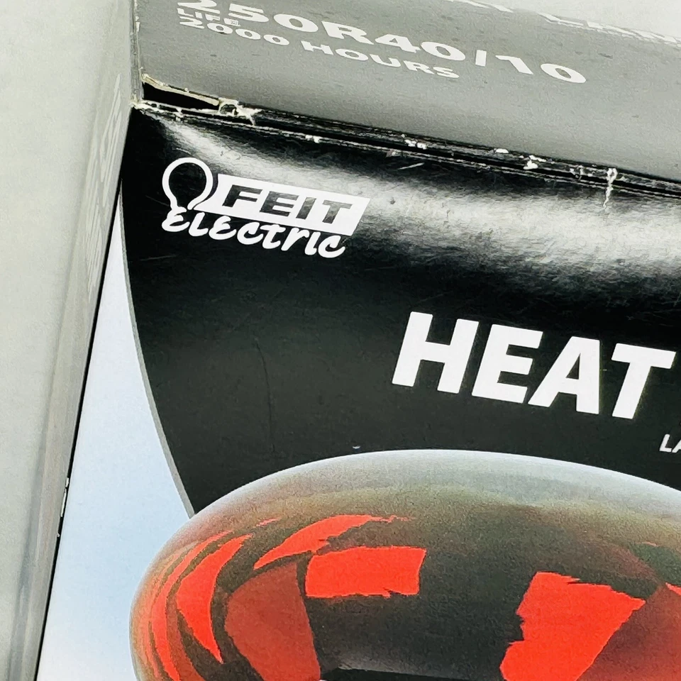 Feit Electric 250R40/10 Reflector Heat Lamp 250 Watt 120 Volt NEW - Image 2 of 4