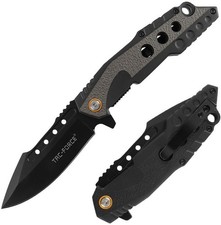Tac Force Spring Assisted Folding Knife 3   3Cr13MoV Steel Blade Aluminum Handle