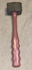 Vintage Plasmetl Bakelite Handle Meat Tenderizer  10" Pink Swirl  — photo 1