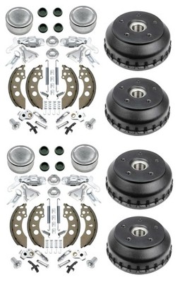 4x Reparatursatz XXL  f. ALKO 200x50 2051 34x64 Bremstrommel + Beläge + Zubehör