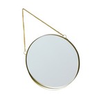 Nordic Style Iron Mirror Makeup Mirror Wall Hanging Mirror Wall Decoration