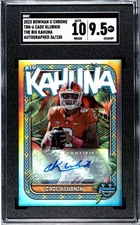 2023 Bowman U Chrome The Big Kahuna Cade Klubnik SGC 9.5 Auto Autographed  /150