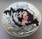 Tazmanian Devil "Taz" - American Silver Eagle 1oz. .999 Silver Dollar Coin