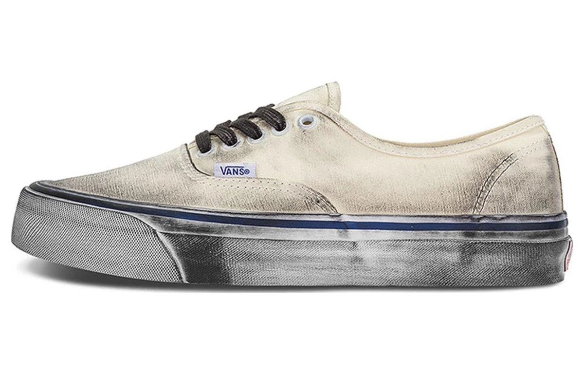Vans OG Authentic LX Stressed - Classic White for sale | eBay