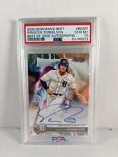 2020 Bowman's Best Best of 2020 Autographs Spencer Torkelson #B20-ST PSA 10