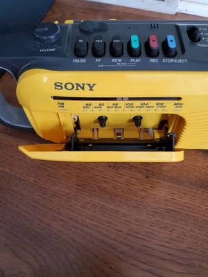 Sony Sports Cfm-101 Water Resistant Am/fm Radio Cassette Player