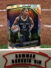 2025 Panini Prizm WNBA - WNBA Logo Prizm #130 Tyasha Harris Wings
