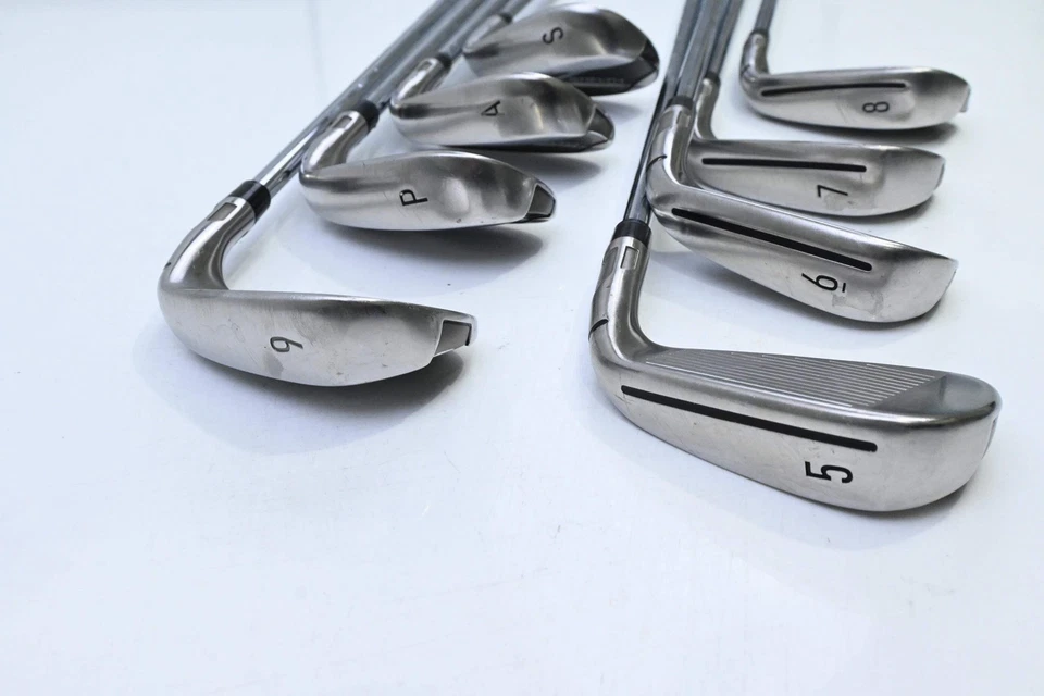 Left Hand Taylormade Stealth Irons / 5-PW+GW+SW / Stiff Flex KBS Tour Lite - Image 4 of 4