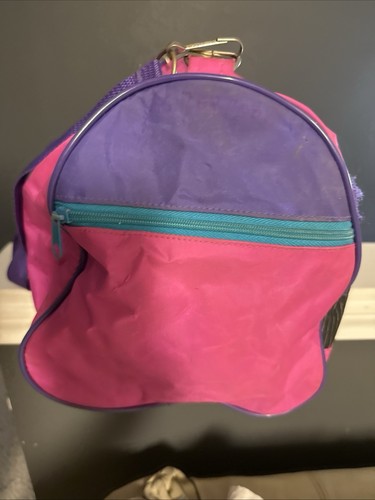 Petit sac de sport/gym vintage années 80 avant coureur 16x9x10 rétro - Photo 7/14