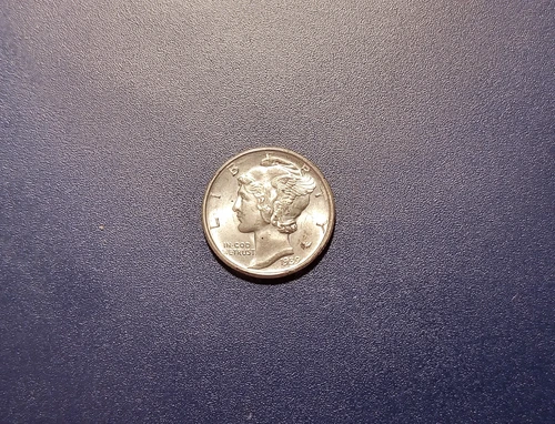 Gem BU 1939-P Mercury Dime