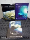 Blue Planet, Frozen Planet and Earth DVD Boxset Bundle BBC David Attenborough