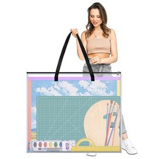 Art Portfolio Bag Poster Storage Bag for Artworks Charts Painting