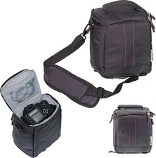 Navitech Black Bag For Canon EOS Rebel T6 DSLR Camera