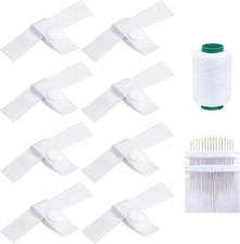 8 Pack Duvet Snap Clips, Duvet Fasteners, Fastens Comforter Inside Cover to Stay