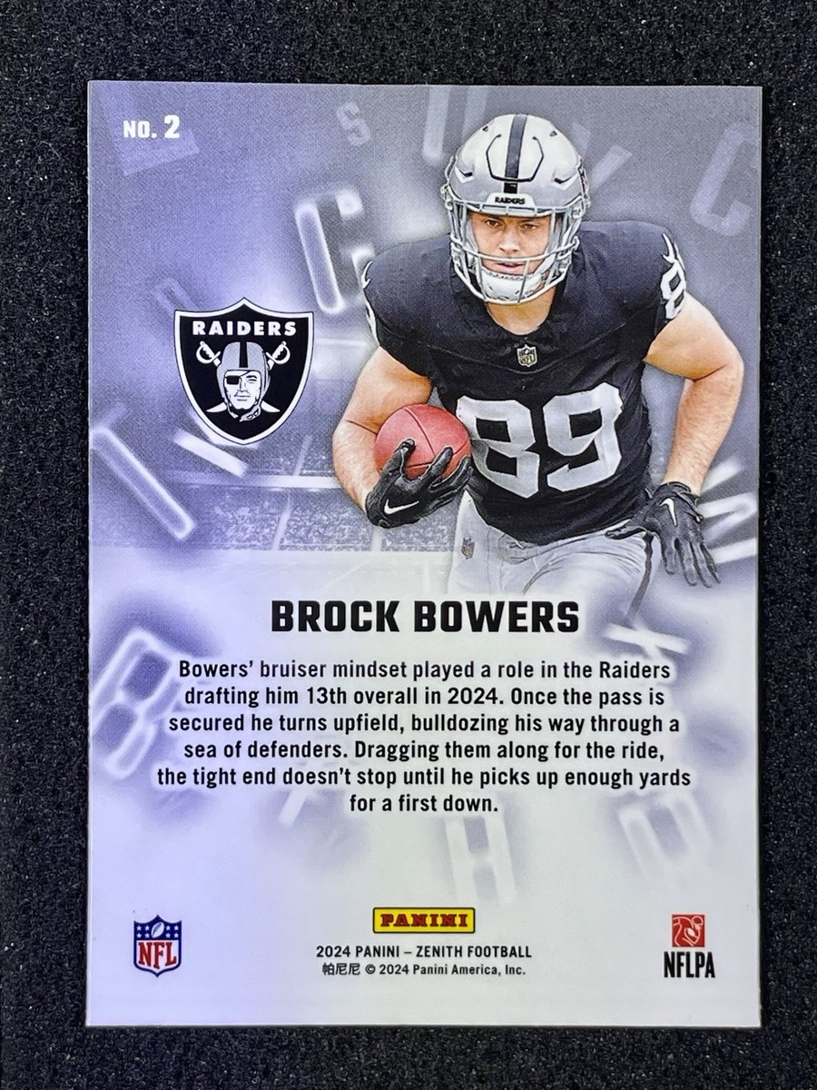 2024 Panini Zenith - Brock Bowers (RC) - A to Z Rookie