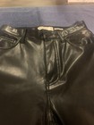 Abercrombie & Fitch Vegan Leather Pants Size 27/4 — photo 3