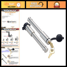 2 Pack Keyed Alike Receiver Locks for 2" 2.5" Class III IV V Hitches, Heavy Du