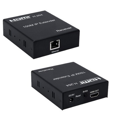 150M HDMI H.264 IP Extender Over Cat5e Cat6 RJ45 Ethernet Cable for PS3 DVD HDTV
