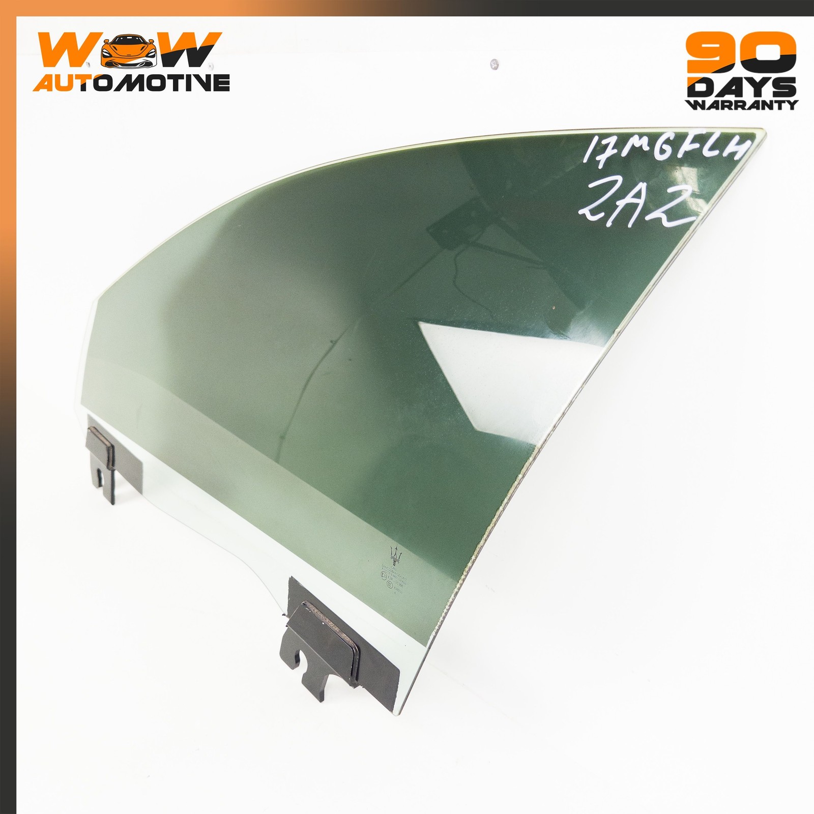 13-19 MASERATI GHIBLI QUATTROPORTE FRONT LEFT DRIVER SIDE DOOR WINDOW GLASS OEM