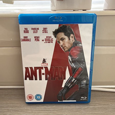 Marvel Ant-Man Blu-ray (Paul Rudd) 12A/12 Deleted & Extended Scenes Featurettes