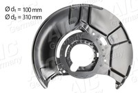 Aic 55979 Spritzblech Bremsscheibe Vorne Rechts FüR Bmw 3 Z3 E36 34111158986