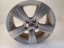 11-17 JEEP COMPASS Aluminum Wheel 17x6 1/2 5 Lu 5 Spoke Silver 1LT46GSAAC       