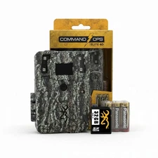 Browning Trail Camera Command Ops Elite 40 with SD Card and Batteries Combo