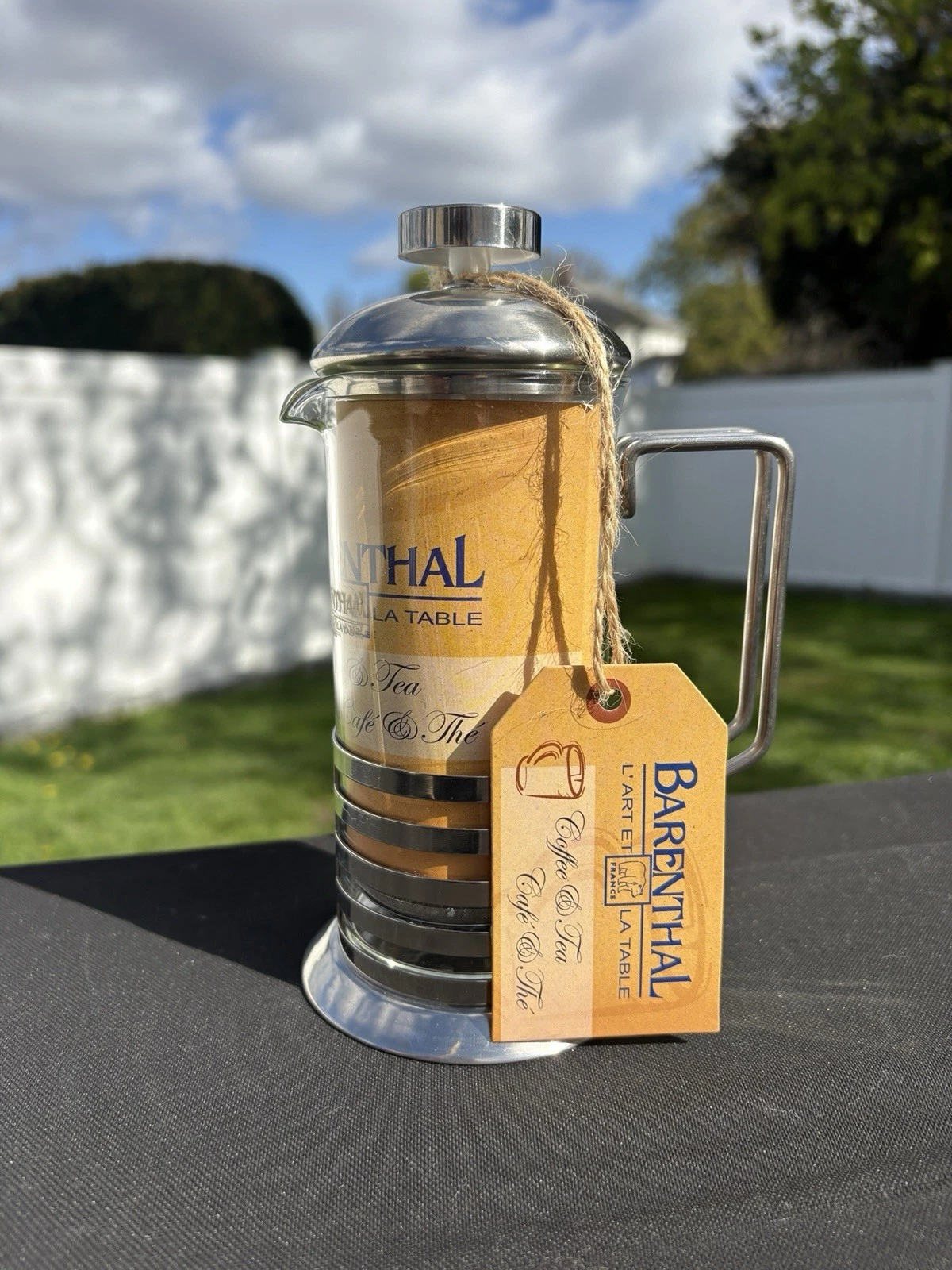 Barenthal Coffee & Tea Maker/Cafe Stainless Steel/Glass