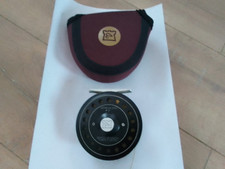 Vintage Fly Fishing Reel House of Hardy Ultralite Disc #7 Black Alnwick England