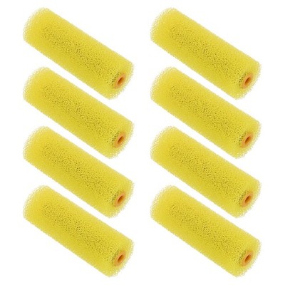 Paint Roller Cover 4 Inch Small Texture Sponge Brush 8Pcs