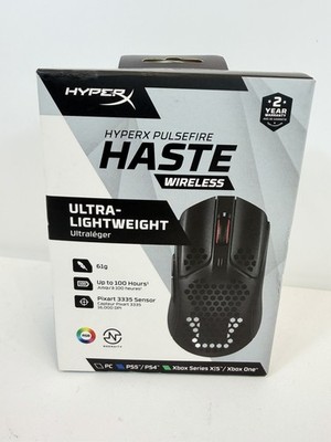 NEW HyperX Pulsefire Haste Ultra-Lightweight Wireless Optical Gaming Mouse Black