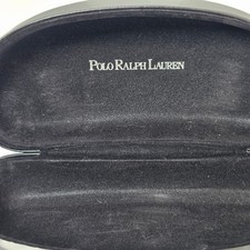 Polo Ralph Lauren Sunglasses Case Black Hard Shell Clamshell Eyewear Protector
