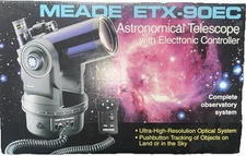 Meade ETX-90EC Astronomical Telescope W/Electronic controller BRAND NEW